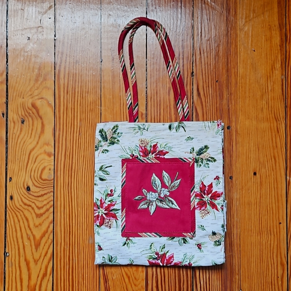 2006 Longaberger Holiday Tote Bag